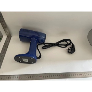 Aparat de Calcat Vertical Portabil cu Abur, Flippy, Putere 1500W, Rezervor Detasabil de 138ml, Priza, Functie Anti Calcar si Auto Curatare, Pliabil, cu Perie, 20x10.5x8 cm, Albastru - Img 2