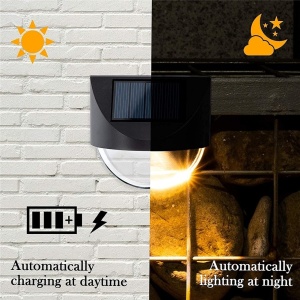 Aplica solara LED Flippy, ABS/Policarbonat, rezistent la apa IP65, 1 LED, pentru gradina, casa, balcon, terasa, 1.2V, 600mah, 8.8 x 8.5 cm, alb cald - Img 6