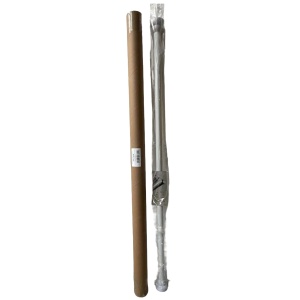 Bara Telescopica Multifunctionala, Flippy, din Otel Inoxidabil, Utilizare Universala, Retractabila 107 - 195 cm, Fara Perforare Perete, Alb - Img 2