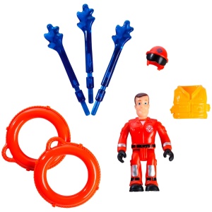 Barca Simba Fireman Sam Titan Fireboat 32 cm cu figurina si accesorii - Img 4