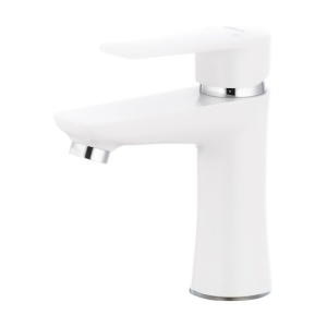 Baterie baie din plastic, PLAMIX Oscar-001 Alb - Img 1