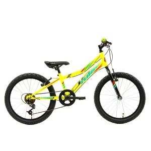 Bicicleta Copii DHS Turbo - 20 Inch, Verde - Img 1