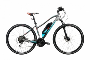 Bicicleta Electrica Devron 28162 - 28 Inch, M, Gri - Img 1