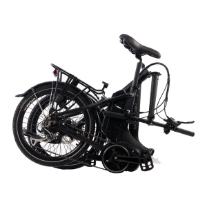 Bicicleta Electrica Pliabila Devron 20126 - 20 Inch, M, Negru - Img 4