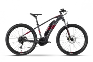 Bicicleta Electrica Raymon HardRay E 3.0 - 27.5 Inch, M, Gri-Rosu - Img 3