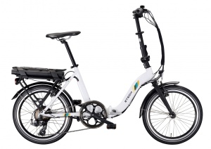 Bicicleta electrica Ztech ZT-71 URBAN autonomie 40 Km viteza maxima 25 km/h putere 250W acumulator 6.6Ah/36V pliabila nu necesita permis - Img 2