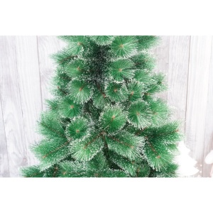 Brad artificial de Craciun tip pin nins, pentru interior/exterior, inaltime 90 cm, Flippy, verde, suport pastic inclus - Img 4