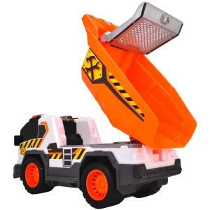 Camion de constructie Dickie Toys Dump Truck 30 cm cu lumini si sunete - Img 7