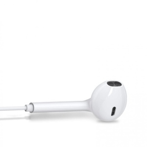 Casti Audio cu Microfon si cu Port Lightning WUW-R32 compatibile iPhone, Alb - Img 2