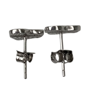 Cercei Argint 925 Inima cu Minizirconii - Img 3