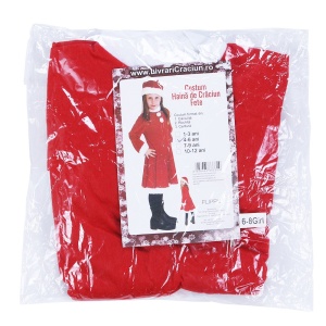 Costum Craciunita Flippy® Fata, 4-6 ani, 3 piese, Polar - Img 2
