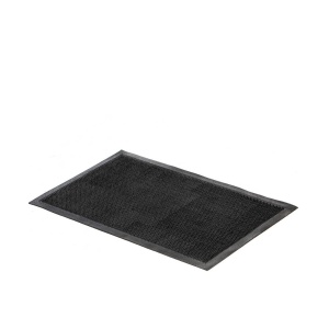 Covoras intrare Fingertip, negru, 45x75 cm - Img 2