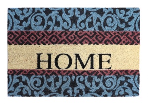 Covoras intrare Koko design Home blue, 40x60 cm - Img 1