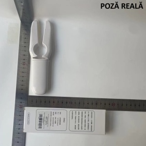 Desfacator de sticle 5in1, Flippy, Razatoare, Curatator de Legume-Fructe, Deschizator de Conserve si Doze, 17.5x5x3cm, Alb - Img 7