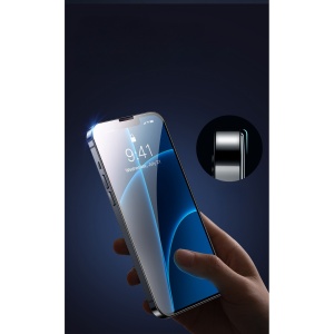 Folie protectie Flippy pentru Samsung S23, Sticla securizata, temperata, duritate 9H, Transparenta cu margini negre, Protectie Completa - Img 3