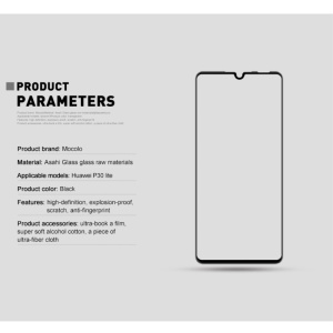 Folie Sticla Flippy® compatibila cu Huawei P30 Lite 111D Negru - Img 10