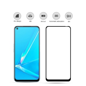 Folie Sticla Flippy® compatibila cu Oppo A9 2020 111D Negru - Img 3