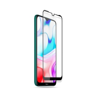 Folie Sticla Flippy® compatibila cu Xiaomi Redmi 8 111D Negru - Img 3