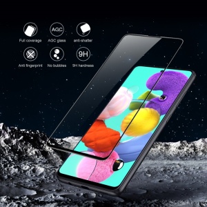 Folie Sticla Flippy® pentru Samsung A51 4G 111D Negru - Img 4