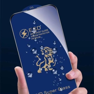 Folie Sticla securizata electrostatica Flippy pentru Samsung A54 5G, Sticla ESD, Top Glass, Anti-static, Negru - Img 6