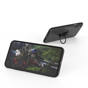 Husa Apple iPhone 7 Armor Ring cu inel magnetic Negru - Img 2