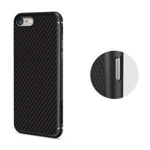 Husa Apple iPhone 7 Nillkin Synthetic Fiber Negru - Img 3