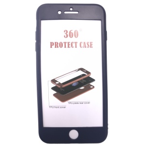 Husa Apple iPhone 7 Plus Full Silicone Albastru - Img 2