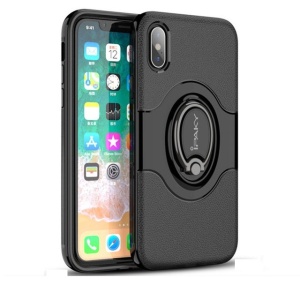Husa Apple iPhone X Ipaky Ring Negru - Img 2