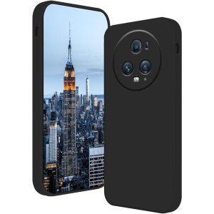 Husa de Protectie, Flippy, pentru Honor Magic 5 Pro, Liquid Silicone, cu Microfibra pe Interior, Protectie Antisoc, Compatibil Incarcare Wireless, Negru - Img 1