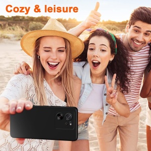 Husa de Protectie, Flippy, pentru Xiaomi Redmi 13T, Liquid Silicone, cu Microfibra pe Interior, Protectie Antisoc, Compatibil Incarcare Wireless, Negru - Img 2