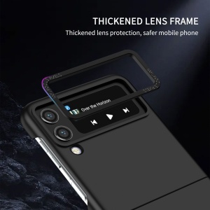 Husa de protectie Flippy, Pliere Tridimensionala, Multifunctionala, PC, pentru Samsung Galaxy Z Flip 5, Negru - Img 6