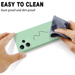 Husa de Protectie Matte TPU, Flippy, pentru Xiaomi Redmi 12, Protectie Camera, Antisoc, Antizgariere, Antialunecare, Acoperire Completa, Verde - Img 2