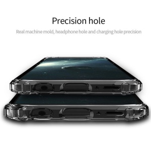 Husa de protectie pentru Samsung Galaxy S9 Tpu Antisoc Negru Transparent - Img 4