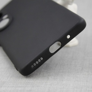 Husa Matte TPU pentru Huawei NOVA 9 SE, Flippy, Silicon Slim, Protectie Antisoc, Negru - Img 4