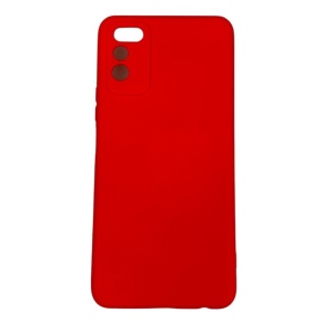 Husa protectie compatibila cu Huawei Enjoy Z Liquid Silicone Case Rosu - Img 4