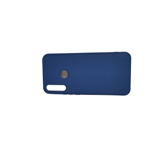 Husa protectie compatibila cu Huawei P Smart Z Liquid Silicone Case Albastru inchis - Img 7