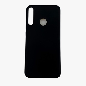 Husa protectie compatibila cu Huawei P40 Lite E Liquid Silicone Case Negru - Img 5