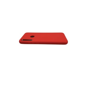 Husa protectie compatibila cu Huawei P40 Lite E Liquid Silicone Case Rosu - Img 12