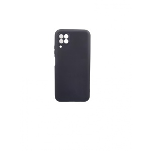 Husa protectie compatibila cu Huawei P40 Lite Liquid Silicone Case Negru - Img 4