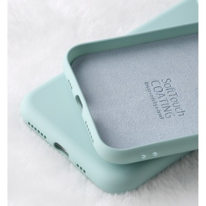 Husa protectie Flippy compatibila cu Apple iPhone 11 Liquid Silicone Case Rosu - Img 8