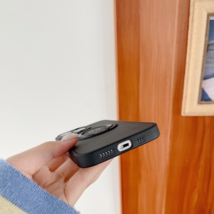 Husa protectie Flippy compatibila cu Apple iPhone 13 Mini Mag Safe Silicone Negru - Img 4