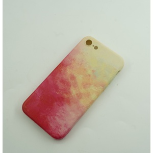 Husa protectie Flippy compatibila cu Apple iPhone 7/8G/SE2020 Tpu Ombre, Roz/Galben - Img 8