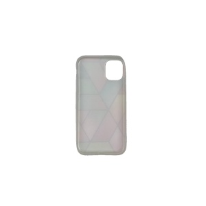 Husa protectie pentru Apple iPhone 11 Soft IMD TPU Marble Geometric Roz - Img 2