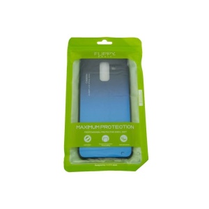 Husa Samsung Galaxy A6 Plus 2018 Hybrid Back Degrade, Albastru - Img 5