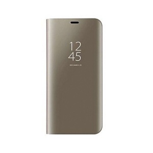 Husa Samsung Galaxy S7 Flip Cover Oglinda Auriu - Img 3