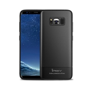 Husa Samsung Galaxy S8 IPAKY Carbon Fiber Negru - Img 12
