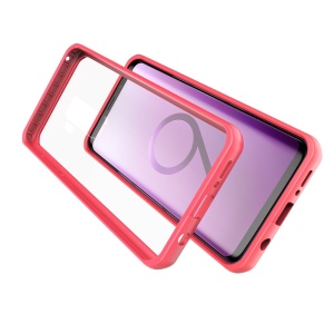 Husa Samsung Galaxy S9 shockproof acrylic Roz - Img 5