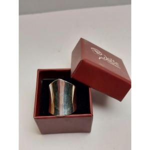 Inel Argint 925 Cilindric, Jolie Silver, 4.8g, 2.5 cm x 1.8 cm,M 56 - Img 1