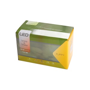 Instalatie de Craciun Premium Flippy® Tip Franjuri cu Flash 8 m 252 LED-uri Alb Cald 2096WW Interconectabila - Img 2