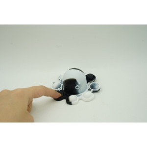 Jucarie antistres din silicon, Flippy®, Pop It Now and Flip It, Caracatita reversibila, Multicolor, V8 - Img 4